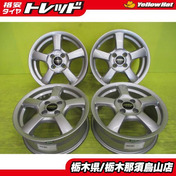 中古アルミホイール 4枚 15インチ ニッパン STYLE PRASINO DUKE 6.0J 