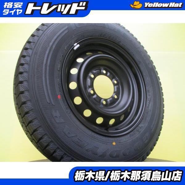 グッドイヤー 195/80R15 LT規格 2023年製 新品冬タイヤ アイスナビ 