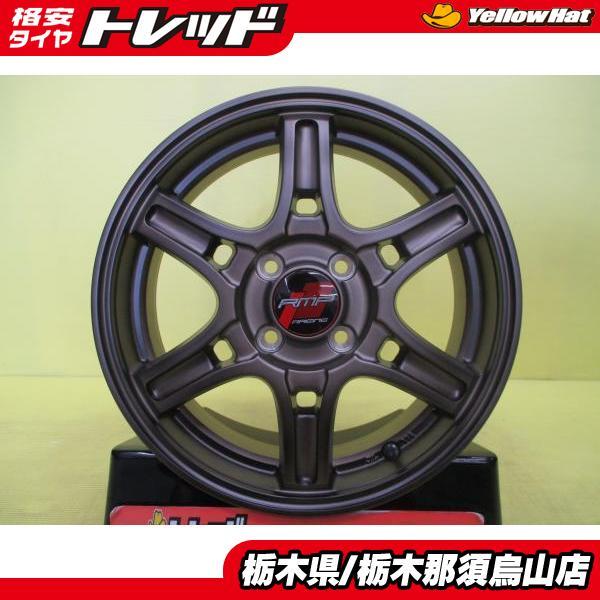 4本 展示品新品 マルカ RMP RACING R60 5.0J 15インチ 4/100 +45