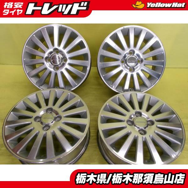 中古アルミホイール 4本 15インチ ニッサン オーテック純正アルミ 5.5 