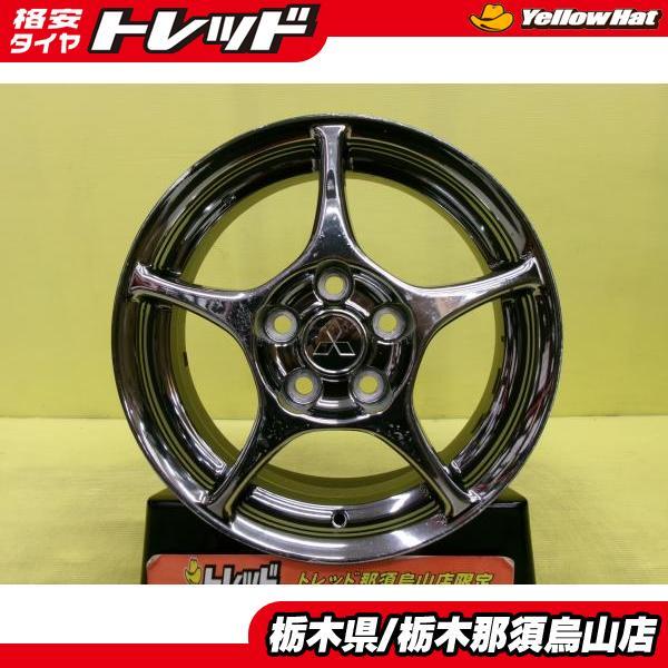 1本 ランサーセディアワゴン 純正 6.0J 16インチ 5/114.3 +46 クローム