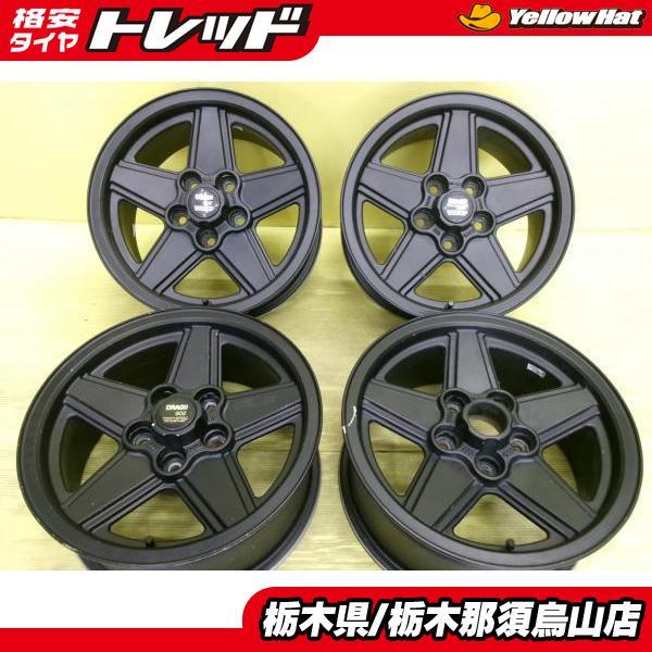 希少 絶版 当時物 LEONARD DRAG 902 6.5J 15インチ 5/114.3 +25 リペア