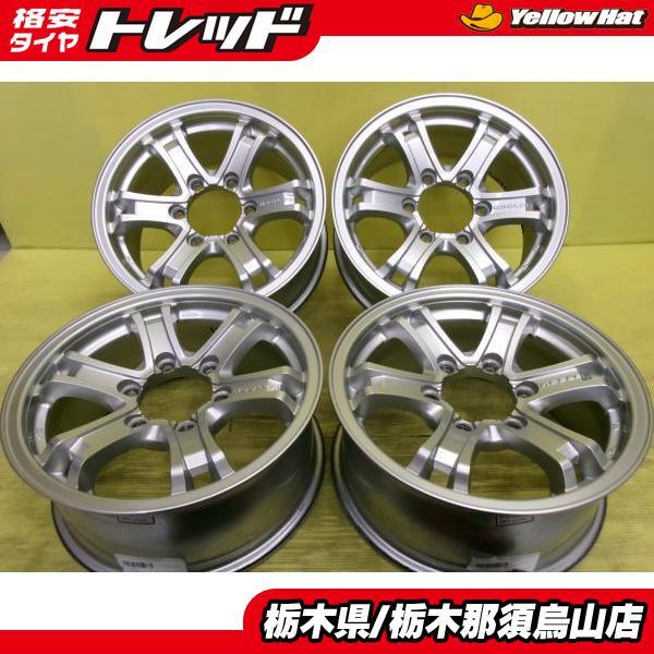 中古アルミホイール 4本 ウェッズ キーラーフォース 7.0J 16