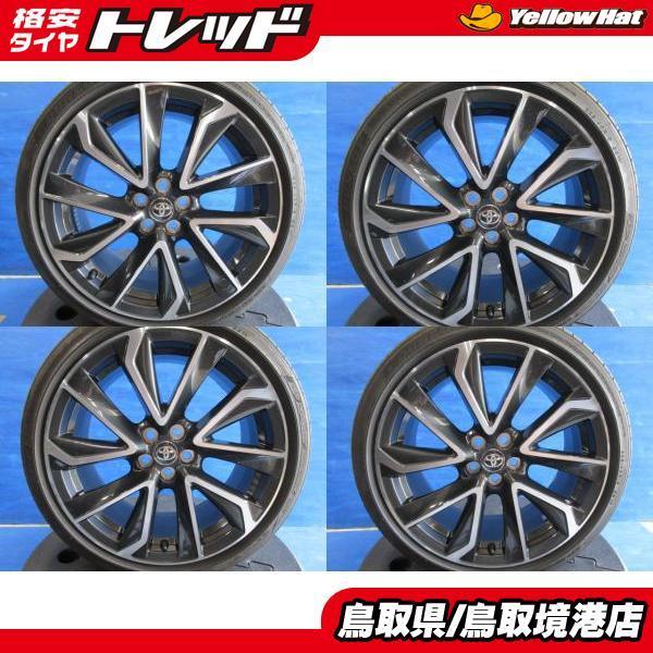 中古 ダンロップ 225/40R18 SPSPORT ４本セット トヨタ カローラ