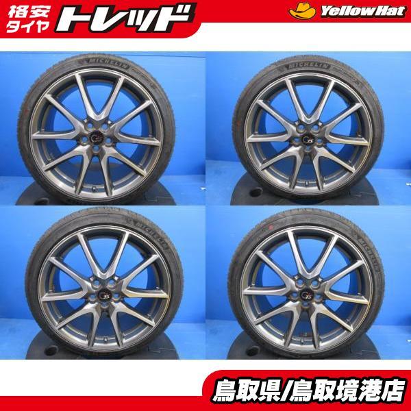 ミシュラン 中古 30プリウス 純正 Gz 18 7.5J +50 5H100 2022年製 215 