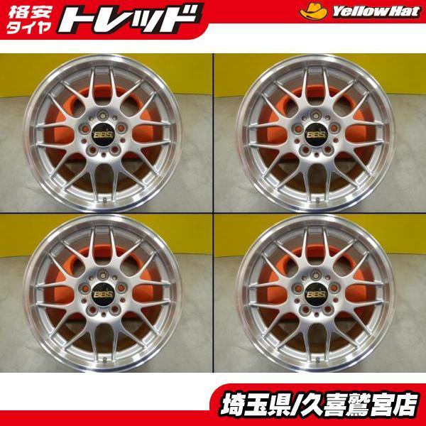 美品！ BBS RG719 17インチ 8J ET40 5穴120 4本セット BMW 3シリーズ 5 
