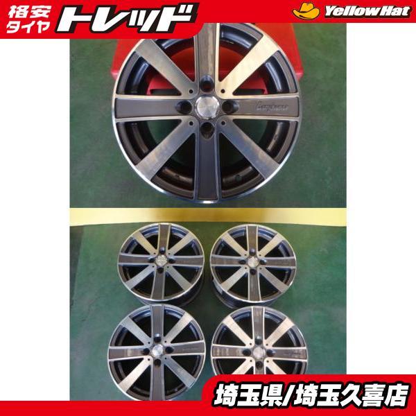 ヤリス アクア カスタム 軽自動車など 中古 Lxryhanes LH-388 6.5J +42 