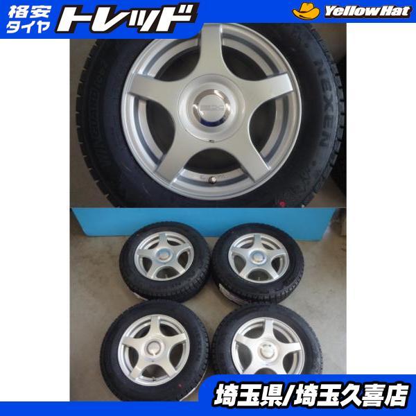 ネクセン 12系ノート デミオ 新品 冬 輸入タイヤ 185/70R14 88T 中古 