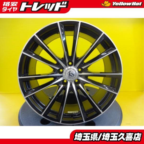 中古 カシーナ 20インチ 8.5J +40 5H114.3 ホイール 4本 セット 