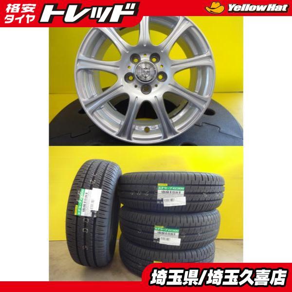 DUNLOP（ダンロップ） トヨタ シエンタ（170系）新品 EC204 185/60R15