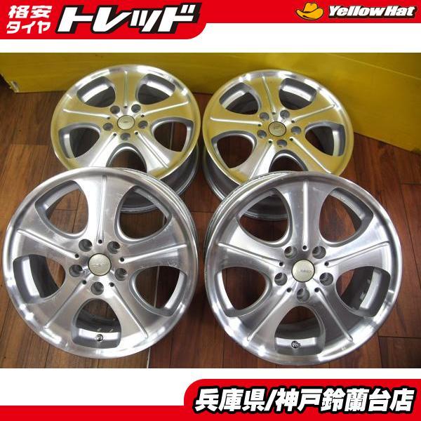 中古アルミ 4枚】 MLJ WREST 17インチ 7.0J ET51 5H114.3 UX C-HR RAV4