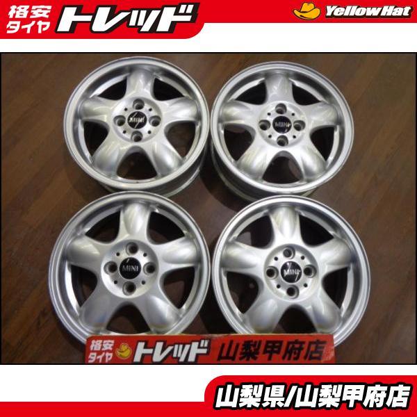 ミニクーパー純正アルミホイール 15インチ 中古