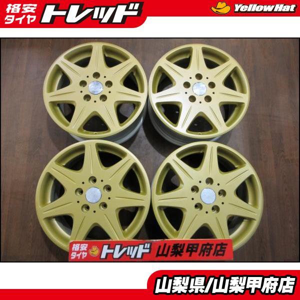 お買い得 大特価 【送料無料】中古アルミホイール 4枚セット 再塗装品  