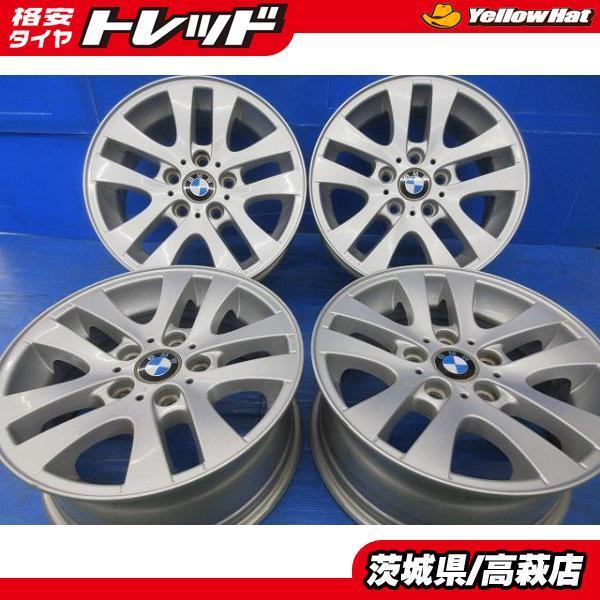 送料無料 中古ホイール BMW 320純正 アルミホイール 16J-7.0 +34 5H120 