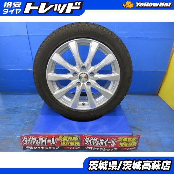 BRIDGESTONE WEDS ジョーカー スピリッツ 7J-17 +39 114.3 5H シルバー 