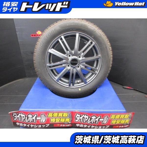 値下げブリザックVRX2 ホイール付 4本 バリ溝