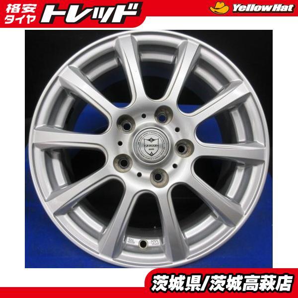 エスクァイア ノア ヴォクシー 中古 4本 WEDS ウェッズ JOKER アルミ 