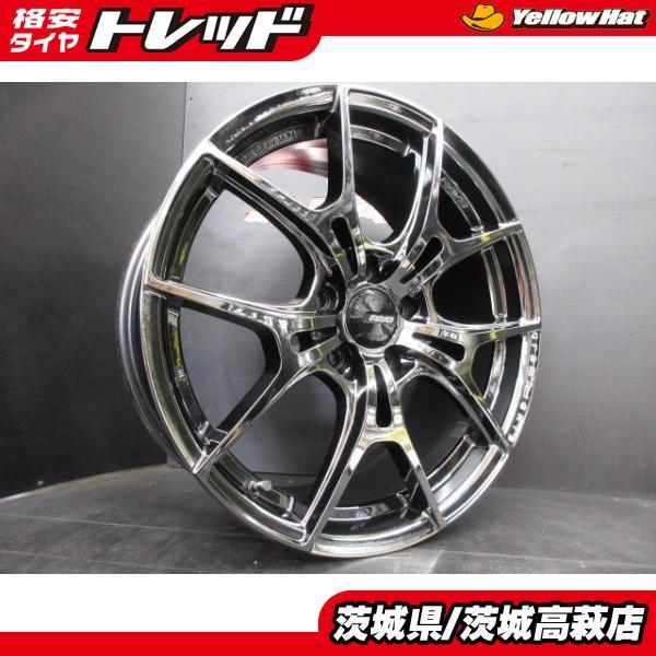 希少】中古 RAYS グラムライツ 57FXZ 7.5J-18 +40 114.3 5H 4本