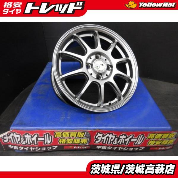 フリード FREED 4本セットBEST LCZ010 アルミホイール 6J-15 +50 4H100 