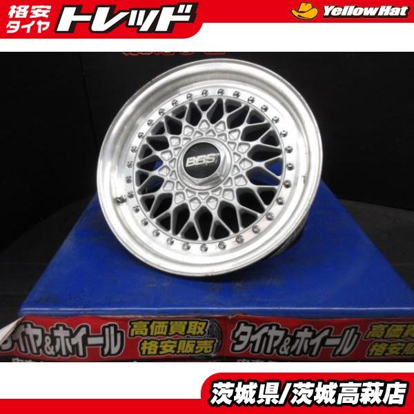 PCD114.3/4H】BBS RS RS036【15インチ 7J +25】AE86 サニー サニトラ