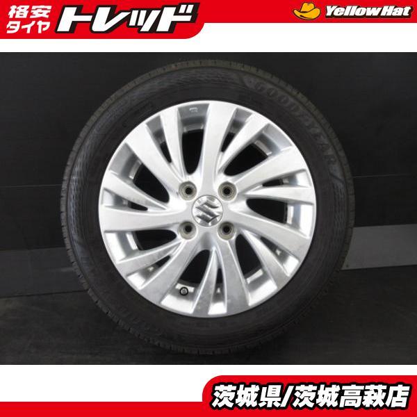 軽サイズ タイヤほぼ新品 2024年製 155/65R14 グッドイヤー グッドイヤー（GOODYEAR） 【軽カー】2024年製 深溝国産 GOODYEAR EG02
