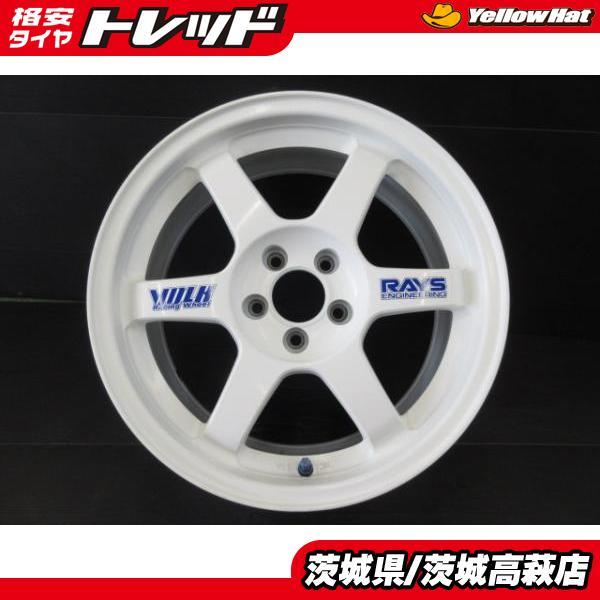 PCD100/5H】2本販売 RAYS VOLKRACING TE37【16インチ 7J +33】セリカ