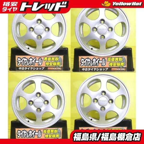 ホンダの軽自動車に 中古 アルミホイール ホンダ 純正 モデューロ 13 