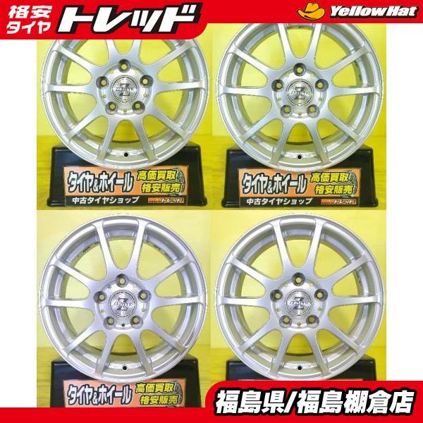 セレナ アイシス 中古 アルミホイール ゼファー 10S 16インチ 6.0J +45 