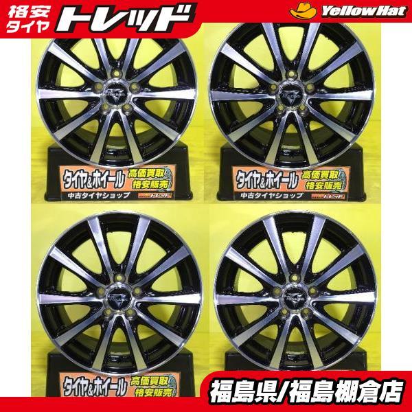 プリウス シエンタ 中古 ホイール RaZee XV 15インチ 6J +45 5H PCD100