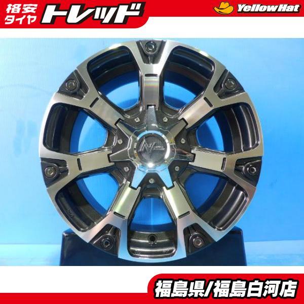 在庫処分 17インチ 新品 4本 MID ナイトロパワー ウォーヘッド 6.5 6H 
