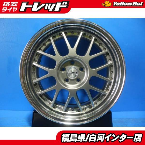 大特価 送料無料 4本セット 中古 ホイール SSR プロフェッサー MS1 7.5 
