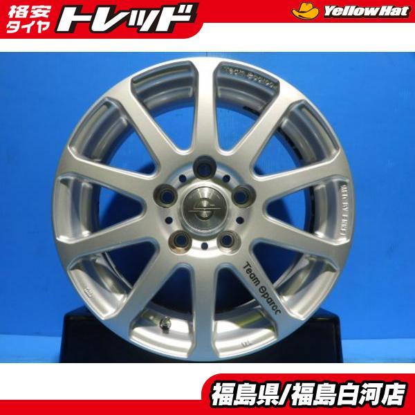 中古 ホイール 15インチ チームスパルコ V-SEED 03F 6.0J +45 112 5H