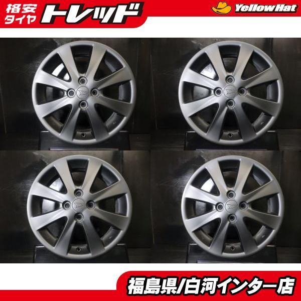 16インチ 軽自動車【中古】ダイハツ 純正 ホイール 4.5J-16 +45 100 4H 
