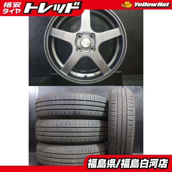BRIDGESTONE 溝有 中古タイヤ 175/60R16 82H ブリヂストン エコピア 