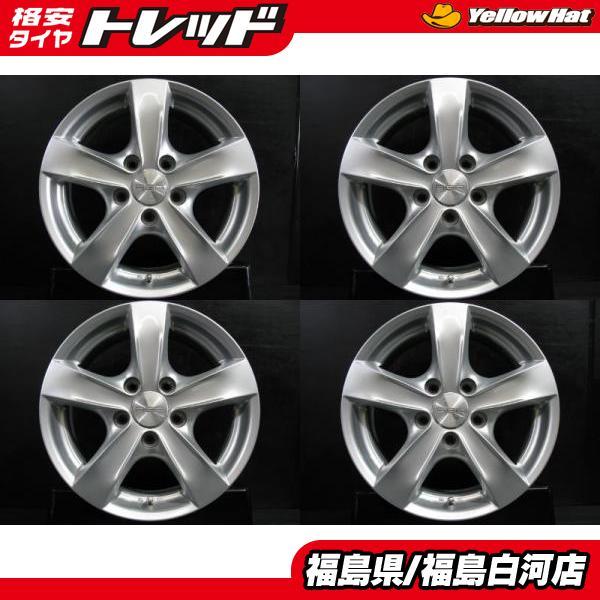中古 15インチ 4本 KWC AGA Nebel 6.0J 5H 112 +47 輸入車 アルミ 