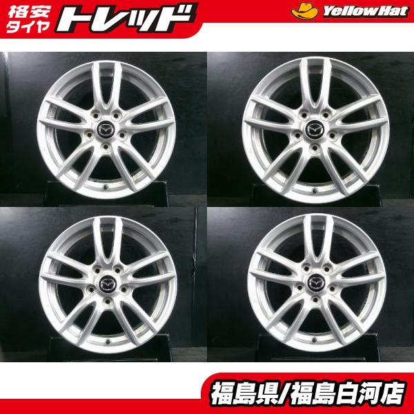 良品 中古 ホイール MAZDA NC ロードスター 後期 純正 6.5J-16 +55 