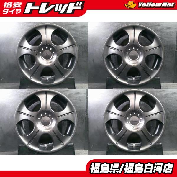 中古 ホイール 4本 CLUBLINEA AGOSTINI 246 7.0J-16 9H +38 マット 