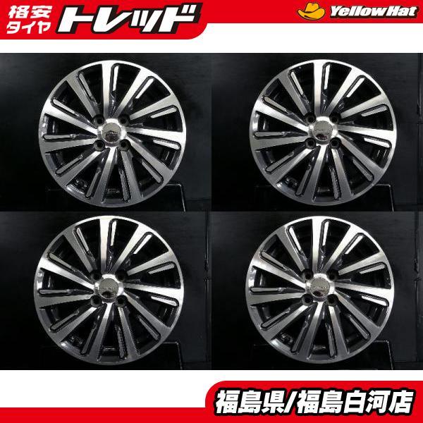 良品 中古ホイール 日産 純正 AUTECH 5.5J-15 4H100 +40 ガンメタ 