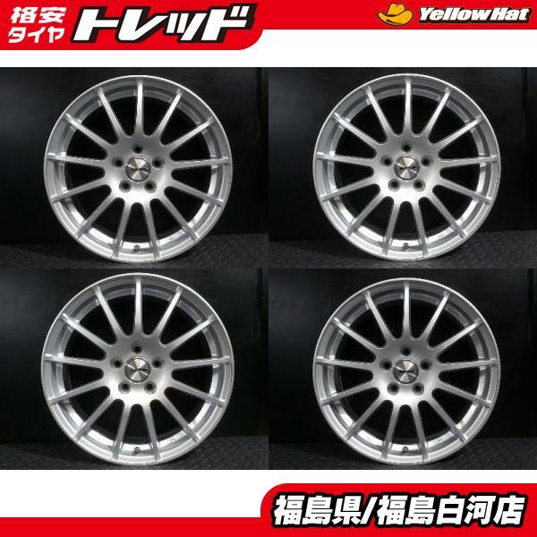 美品 中古ホイール】WEDS IRVINE F01 7J-17 5H 108 +50 ハイパー