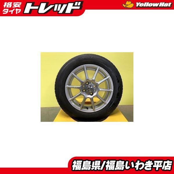 ☆いわき☆中古 夏タイヤ ホイール 4本セット マナレイスポーツ 