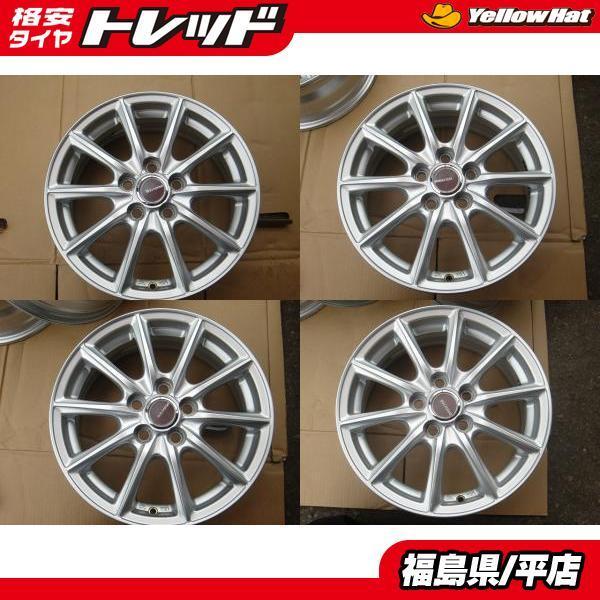 ○ 中古ホイール ブリヂストン エコフォルム SE15 トヨタ純正平座 