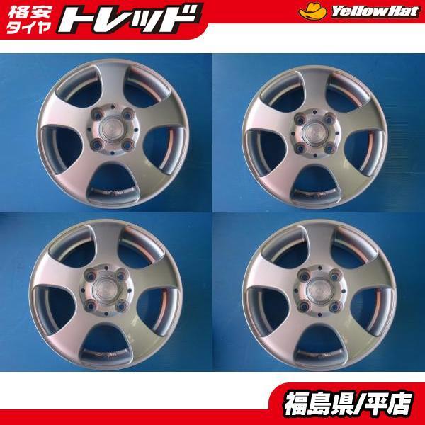 ○中古ホイール4本セット アメリカンレーシング Grave 13X4.0J 42 