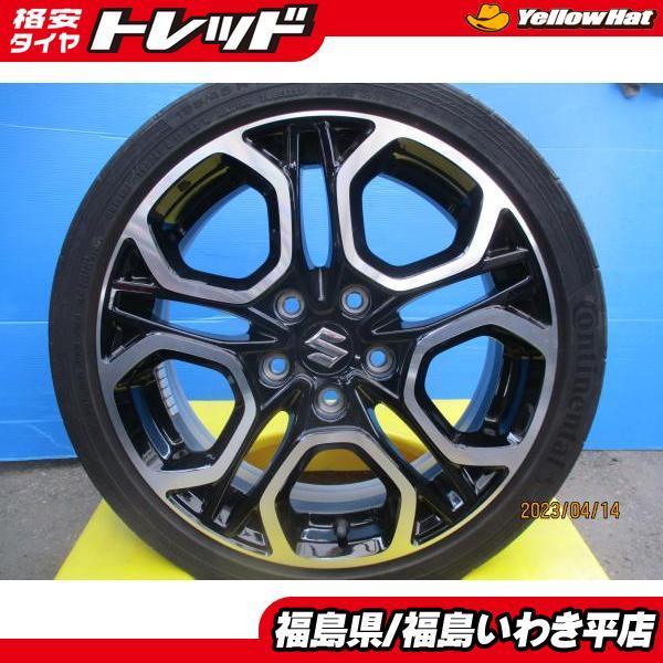 ☆いわき平店☆○ 中古スズキ スイフトスポーツ純正ホイール ☆いわき平店☆○ 中古スズキ スイフトスポーツ純正ホイール