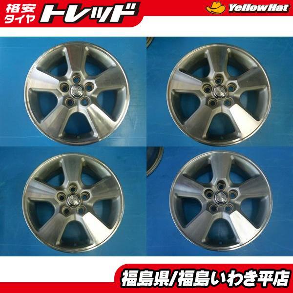 ☆福島いわき☆ ○ 中古ホイール トヨタウィッシュ純正平座ナット仕様 