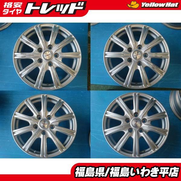 ☆福島いわき☆ 中古ホイール4本セット ウェッズ ジョーカー 