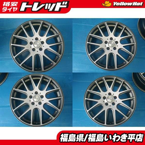 ☆福島いわき☆ 中古ホイール4本セット トレジャーワン ラグジー 