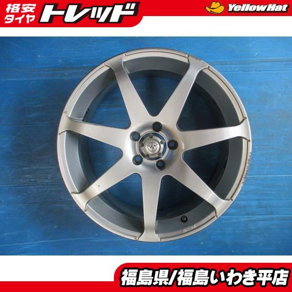 ☆いわき☆中古ホイール4本 RAYS VERSUS 17X7J+50 5H100 プリウス 86 