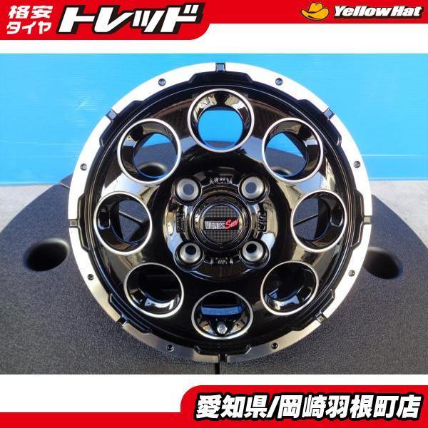 エブリィ 新品 アルミホイール TREAD VENES SUV 12インチ 4J ET42 4H