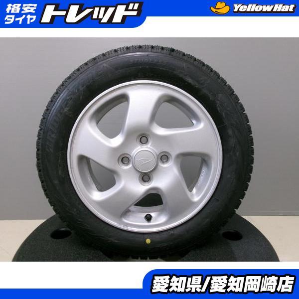 BRIDGESTONE（ブリヂストン） 155/65R14 VRX2 スタッドレスタイヤ 中古 