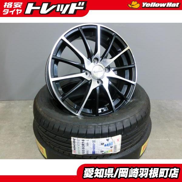 E13 ノート 185/60R16 サマータイヤ ホイール 4本セット 新品 ナンカン  